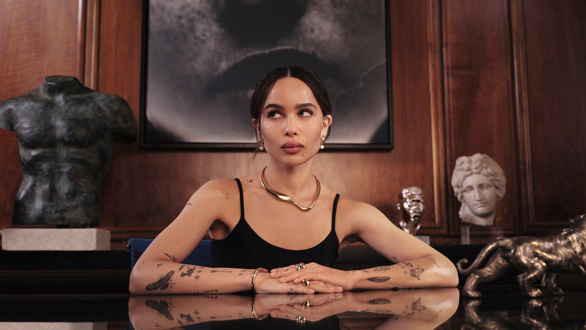 Zoe Kravitz in Rush Hour jewellery
