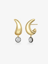 Rush Hour 'Til Late Yellow Gold 0.70ct Diamond Earrings