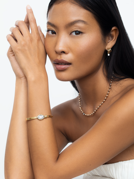 Arbor Knot 3ct Diamond Bangle View 3