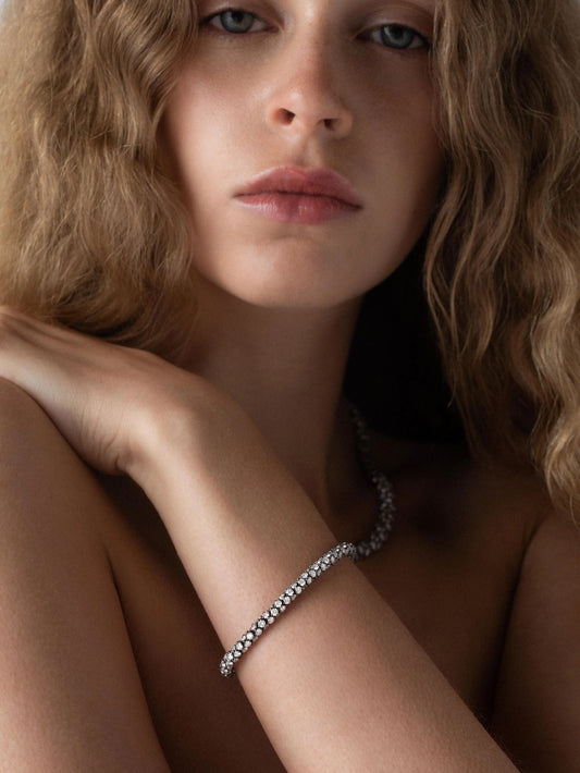 Tempest Narrow Diamond Bracelet View 3