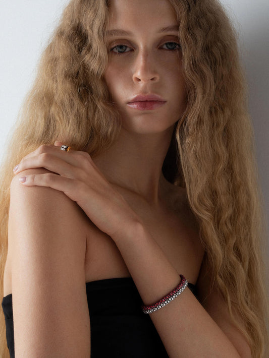 Tempest Narrow Ruby Bracelet View 3