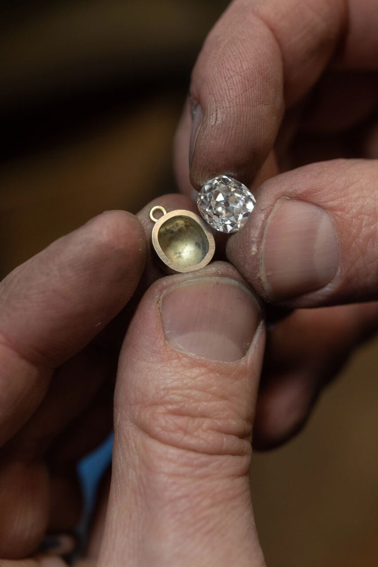 Diamond Setting Process