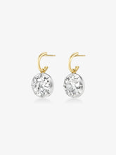 5.90ct Diamond & White Gold Gypset Hoop Earrings