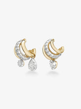 Multi-Shape Diamond & White Gold Tripset Hoops