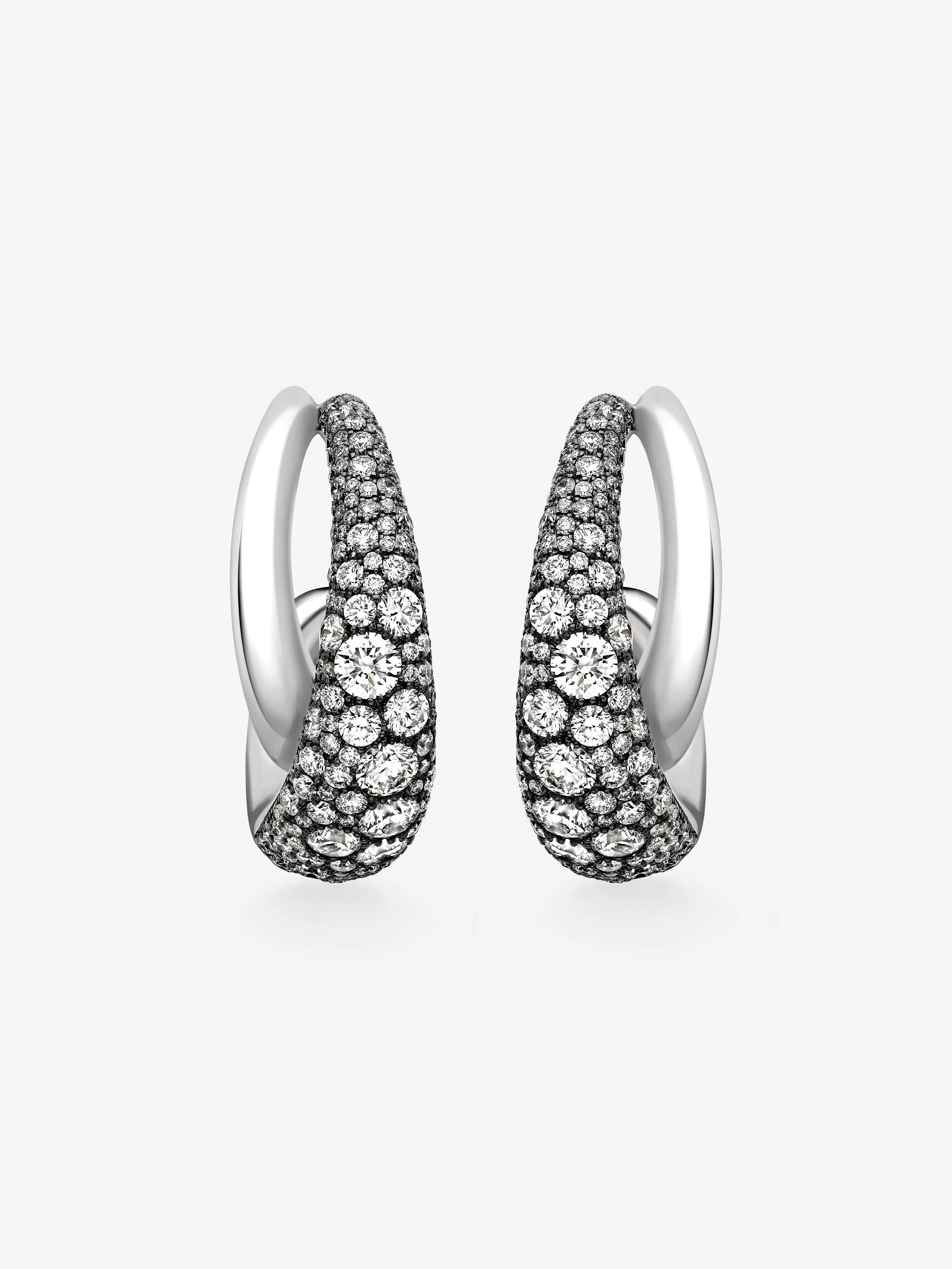 Rush Hour Diamond Double Take Earrings View 1