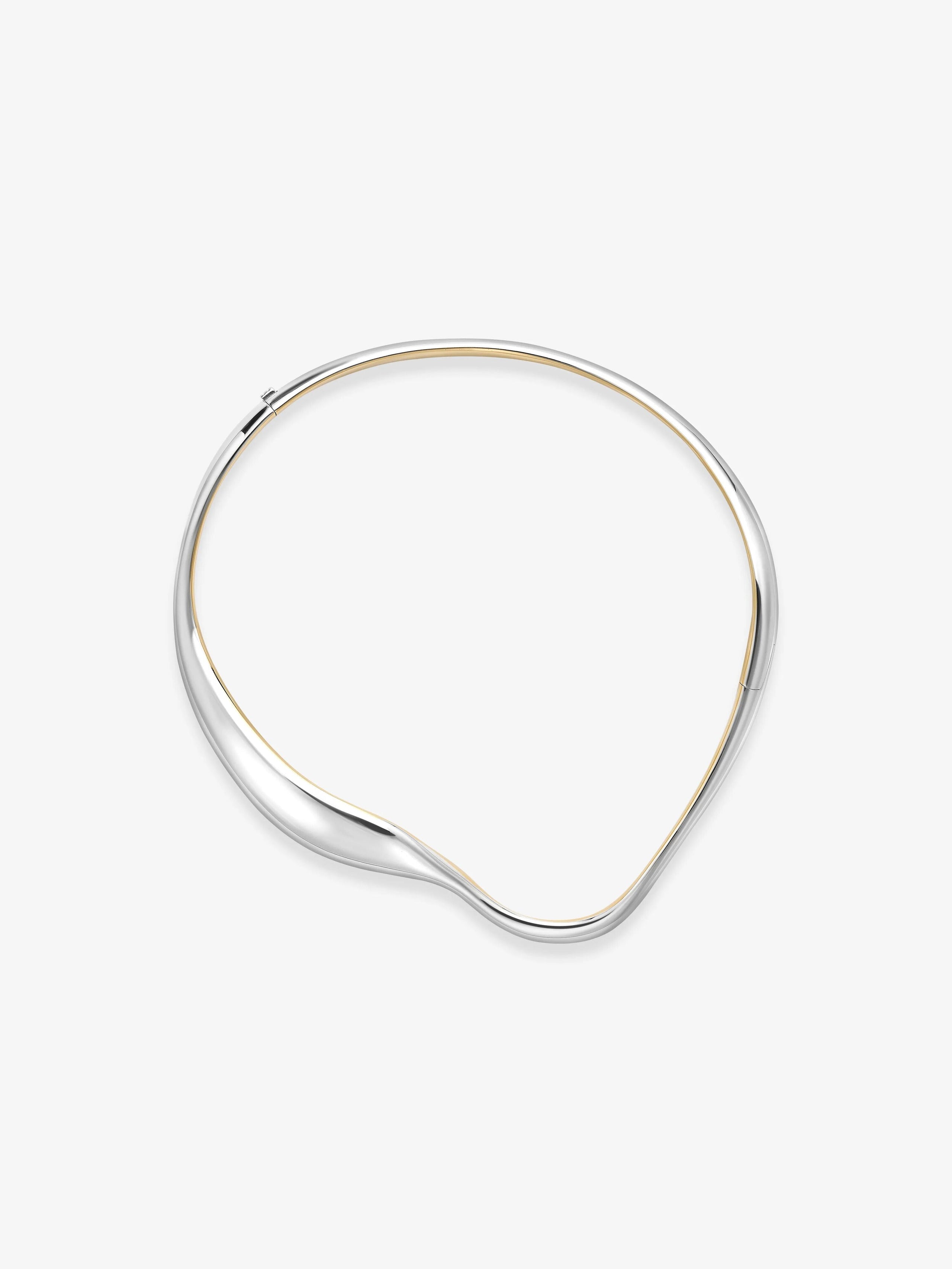 Rush Hour 'Til Late White & Yellow Gold Torque View 1