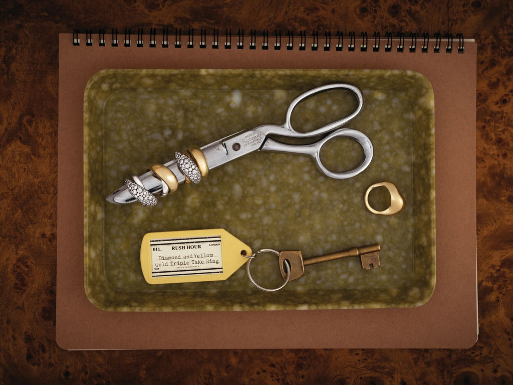 Scissors & Key with Rush Hour jewellery