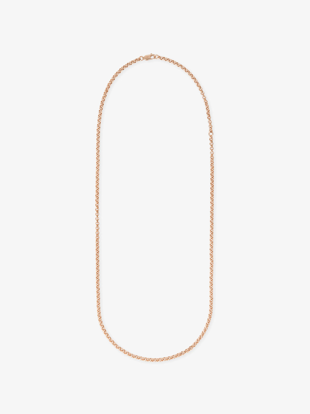 Signature Rose Gold 21" Belcher Chain  View 1