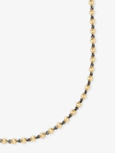 Micro Ball n Chain Yellow Gold 21" Necklace