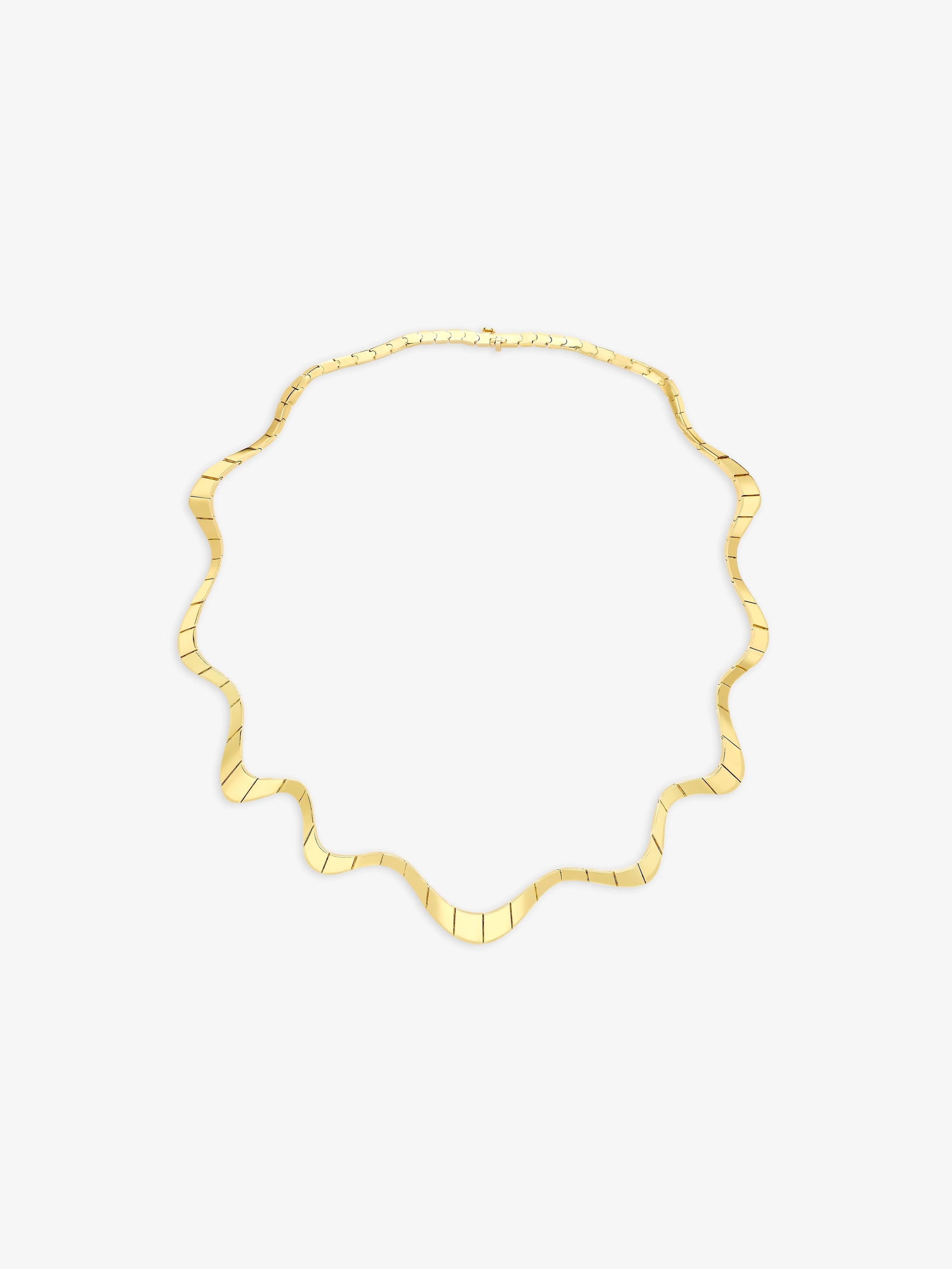 Carmela Gold Spaghetti Necklace View 1