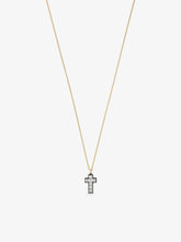Lost Boys Mini Carré-Cut Diamond Cross Pendant