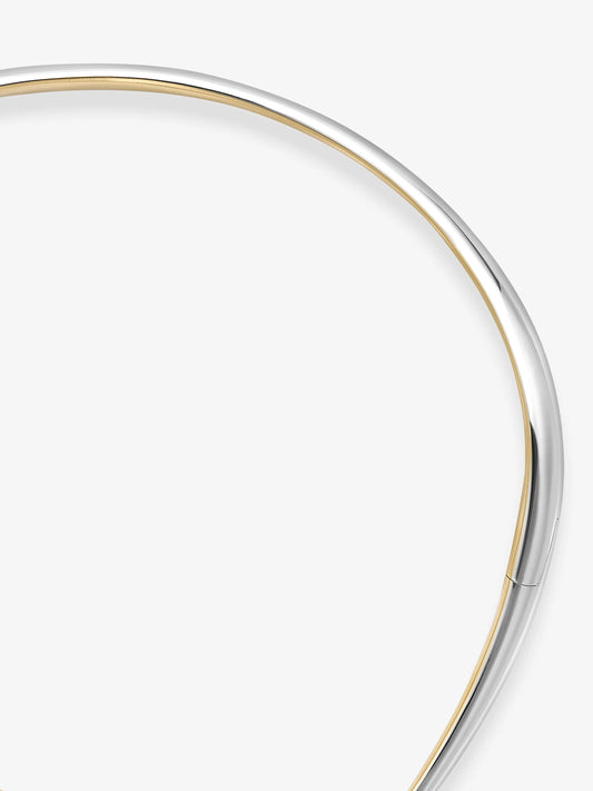 Rush Hour 'Til Late White & Yellow Gold Torque View 4