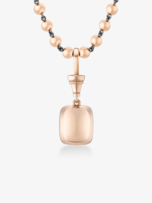 Ball n Chain 4.72ct Cushion Diamond Pendant View 5