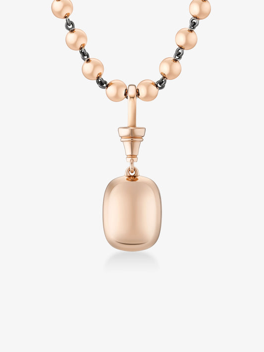 Ball n Chain 6.07ct Cushion Diamond Pendant View 5