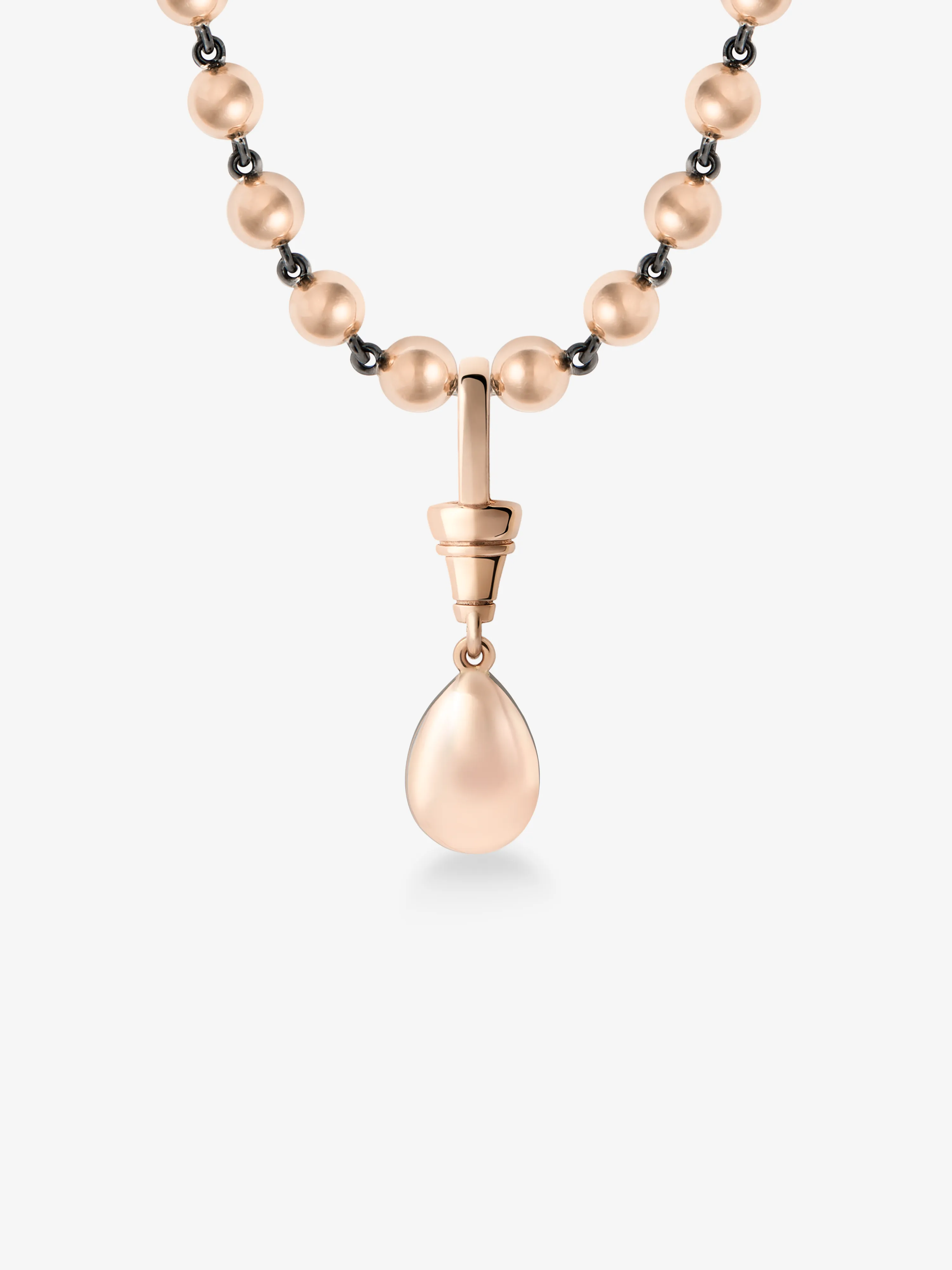 Ball n Chain 1.92ct Pear-Shaped Diamond Pendant View 4