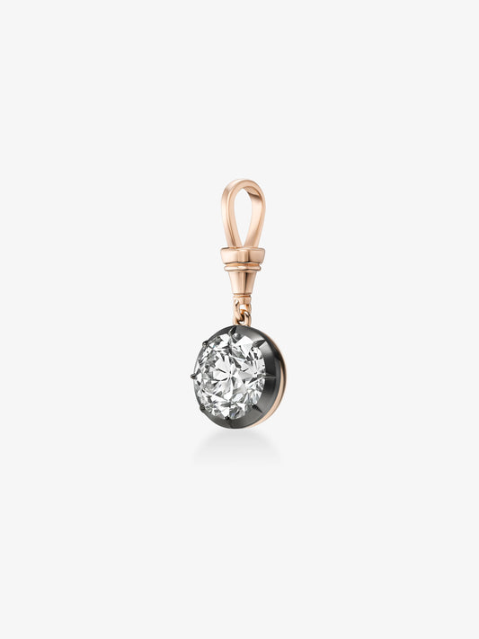 Ball n Chain 5.11ct Diamond Pendant View 4