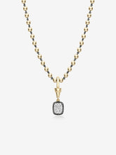 Ball n Chain 1.70ct Cushion Diamond Pendant