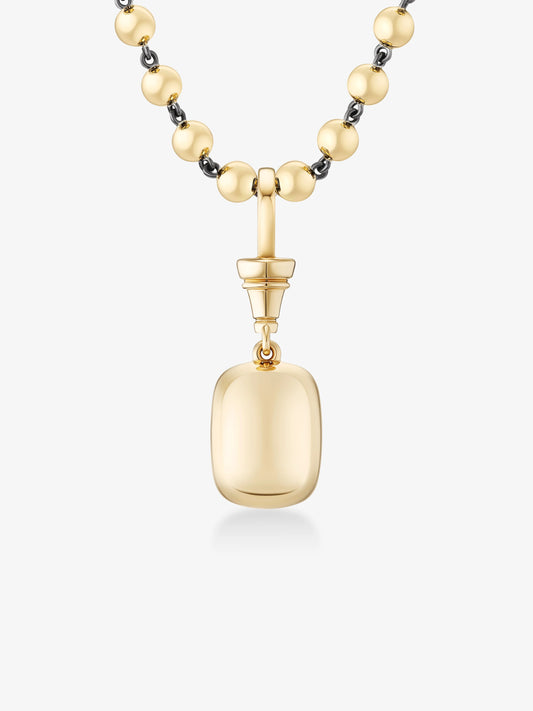 Ball n Chain 4.52ct Cushion Diamond Pendant View 5