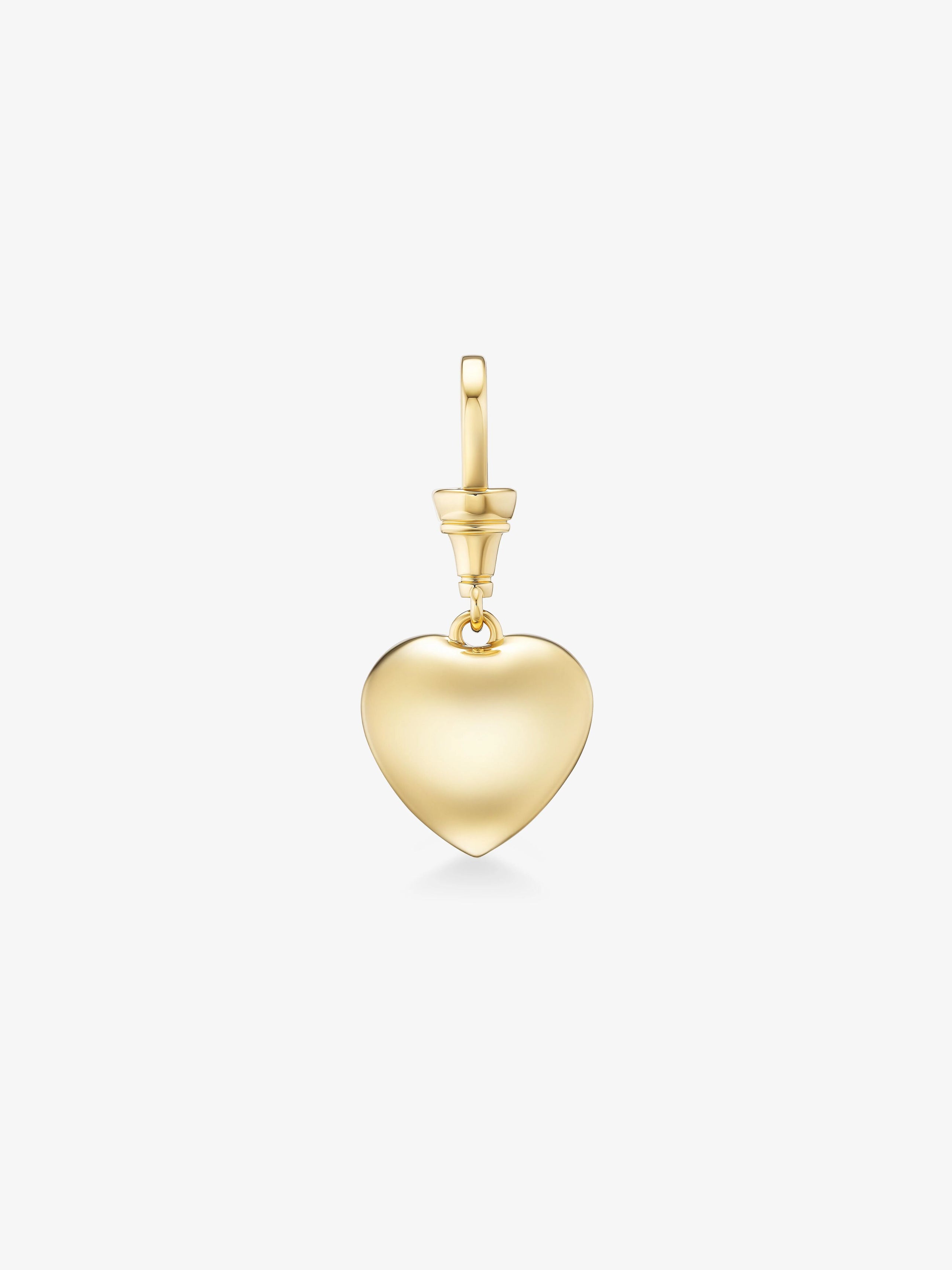 Ball n Chain 5.09ct Heart-Shaped Diamond Pendant View 6