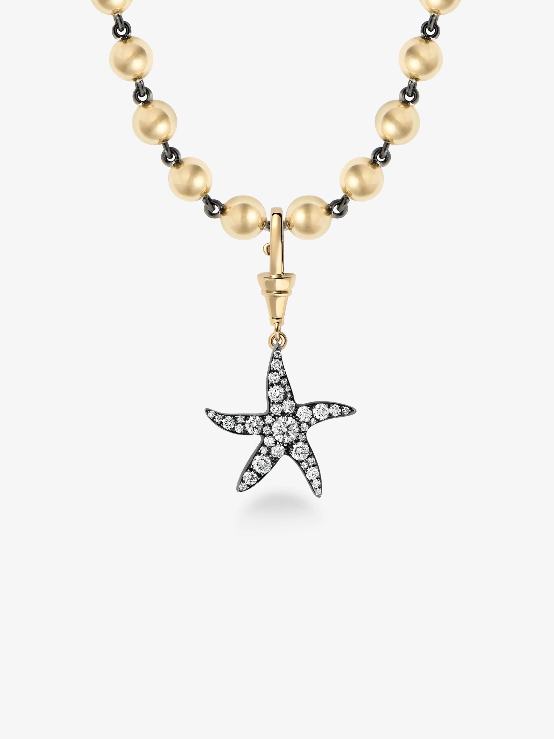 Hello Sailor Starfish Diamond Pendant View 2