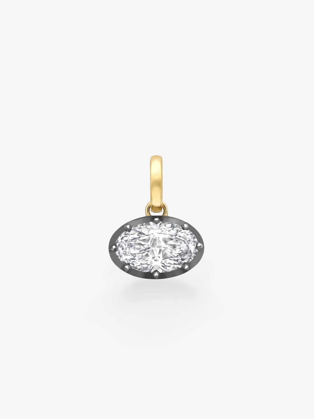 Tempest 6.21ct Oval Cut Diamond Pendant  View 1