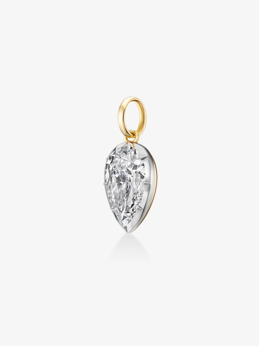 Tempest 17.11ct Pear-Shaped Diamond Pendant View 5