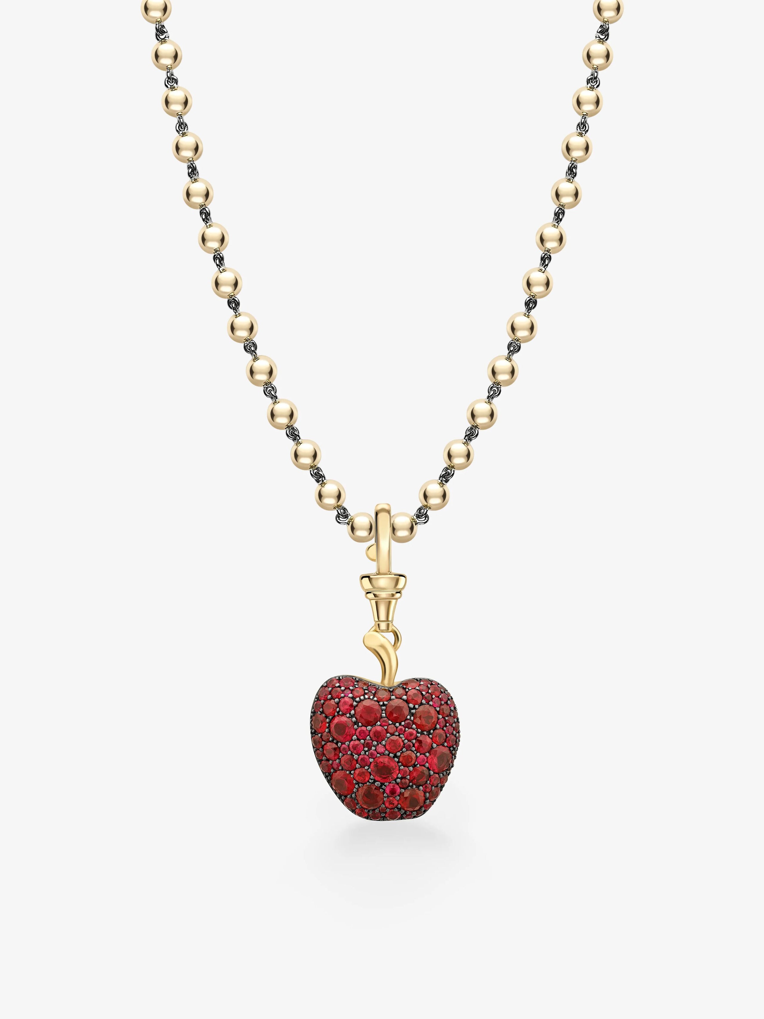 Fruit Salad Ruby Apple Pendant View 2