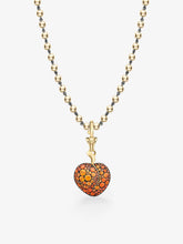 Fruit Salad Peachy Sapphire Pendant