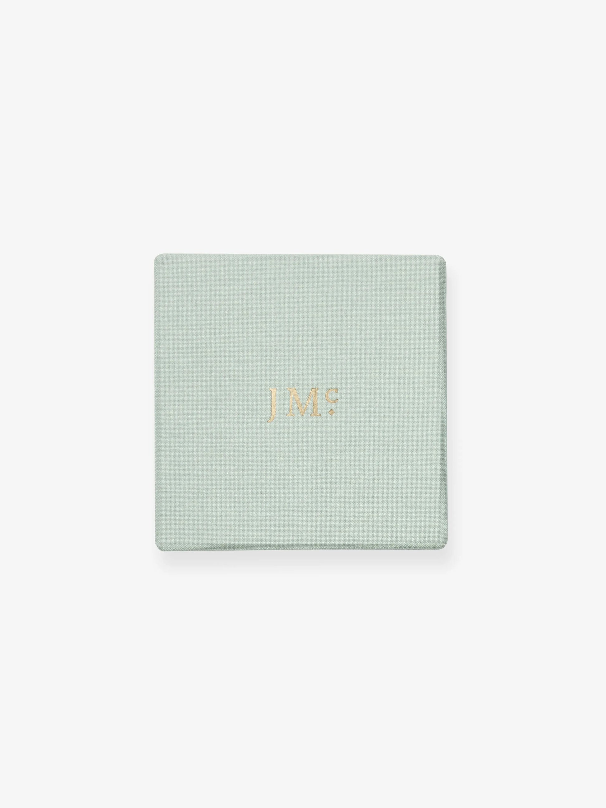 Asymmetric Heart-Shaped Sapphire & Diamond Gypset Hoop Earrings View 3