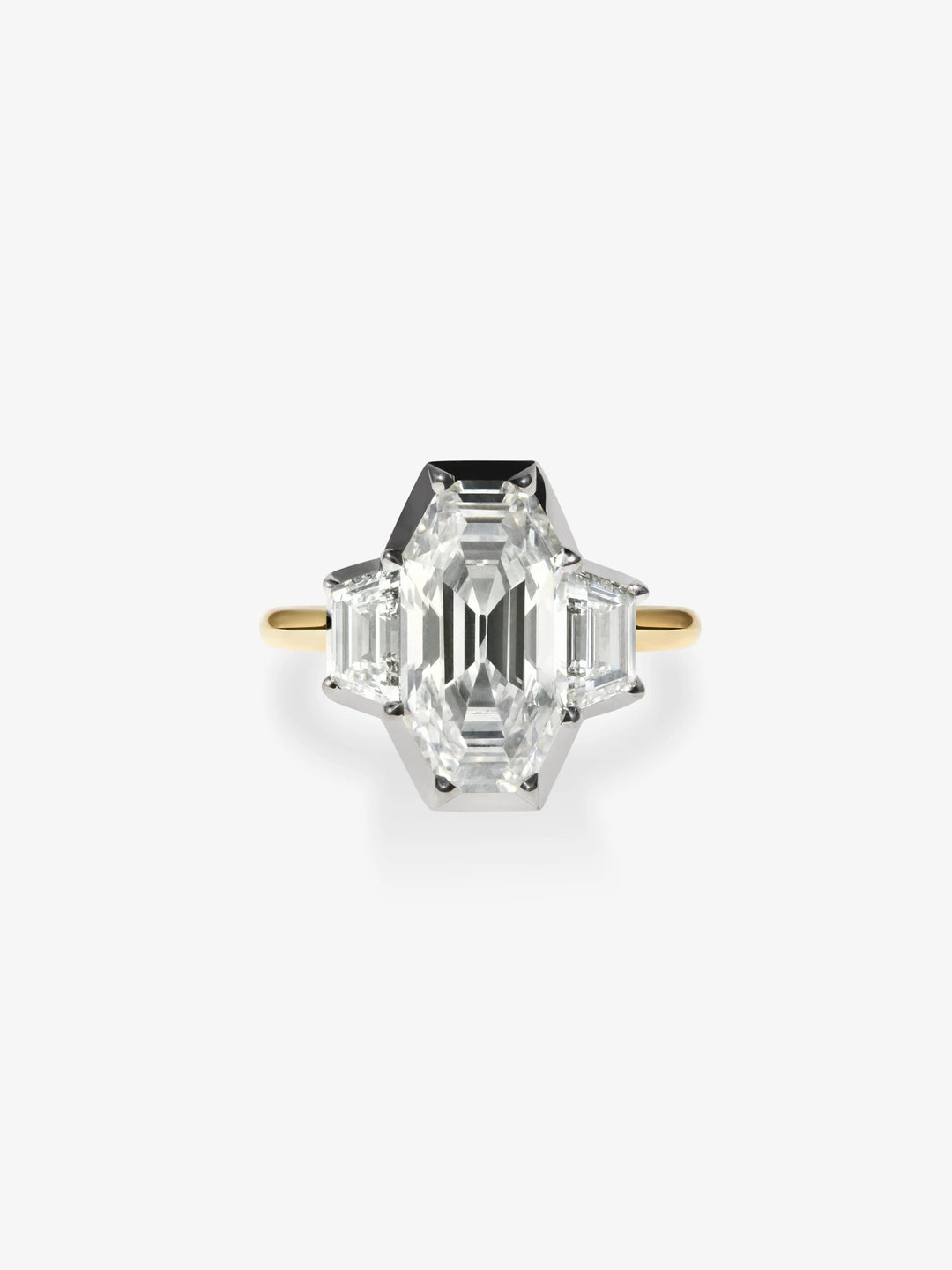 5.33ct Three-Stone Diamond Ring  View 1
