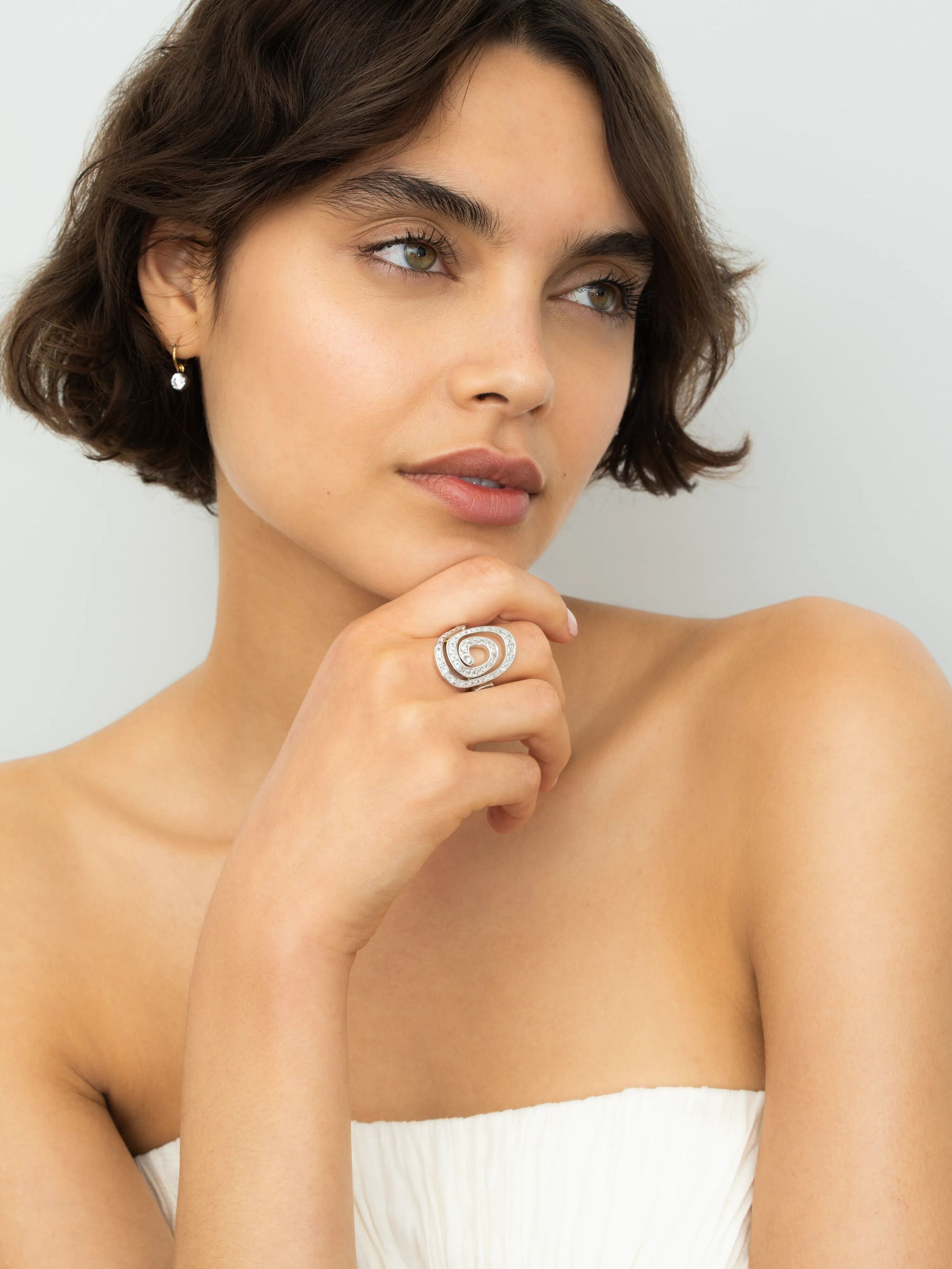 Carmela Al Dente Diamond Ring View 3
