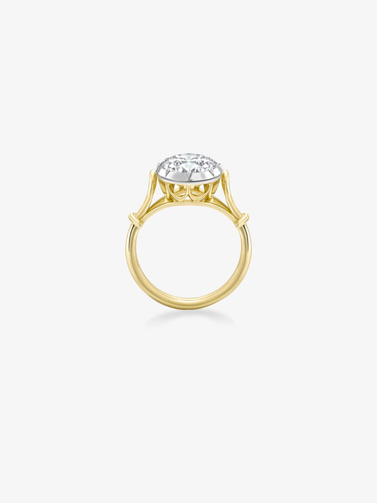 Georgian Loop 1.86ct Diamond Ring View 4