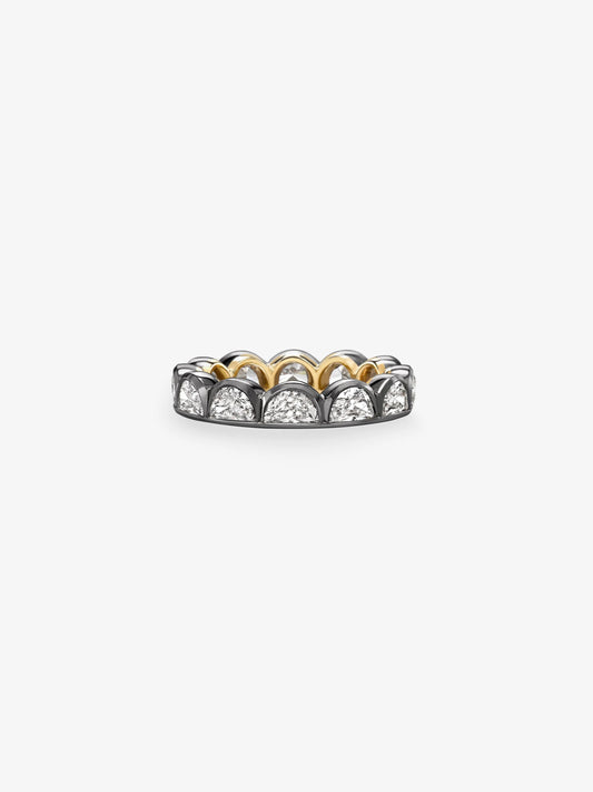 Moonshine Diamond Eternity Band View 4
