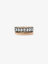 Small Oval Diamond Millegrain Eternity Band