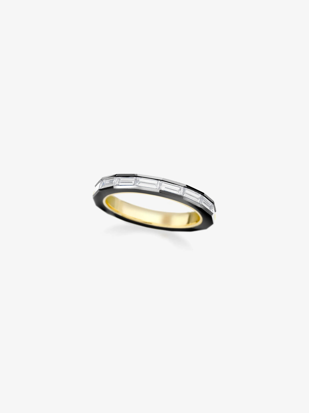 Baguette Diamond Eternity Band  View 1
