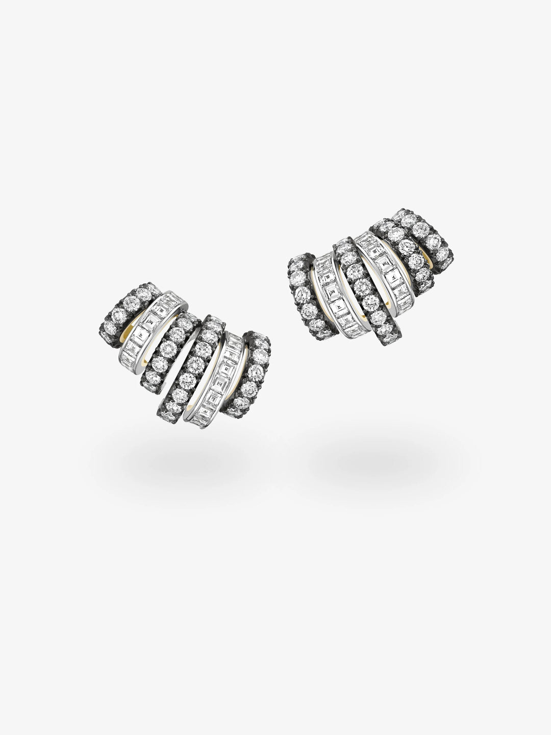 Carmela Diamond Spaghettio Earrings  View 1