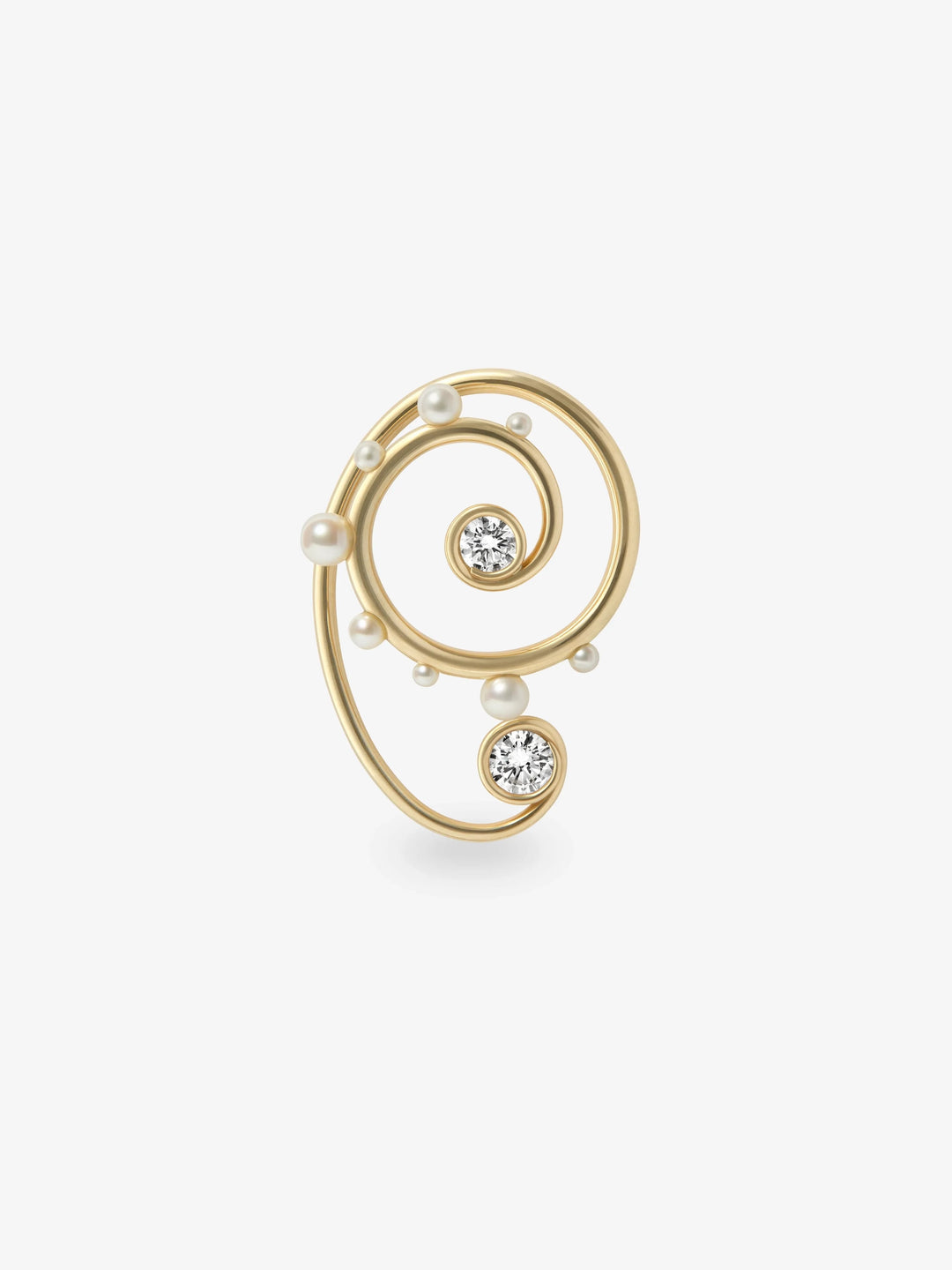 Jessica McCormack & Haas Brothers Coil Me Baby Ear Cuff  View 1