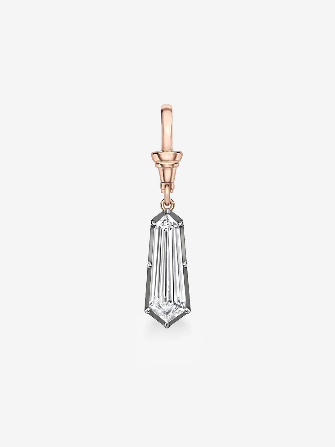 Ball n Chain 5.01ct Kite Diamond Pendant  View 1