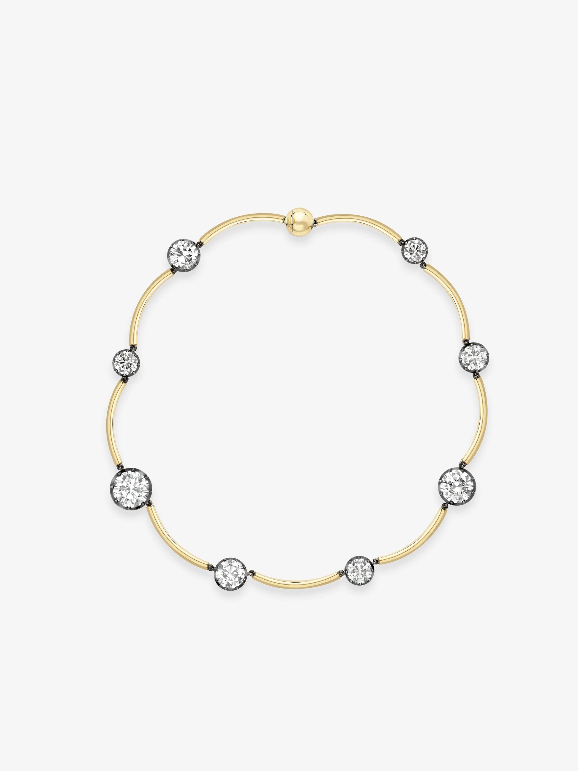 Orbit Diamond Stargazer Necklace View 1