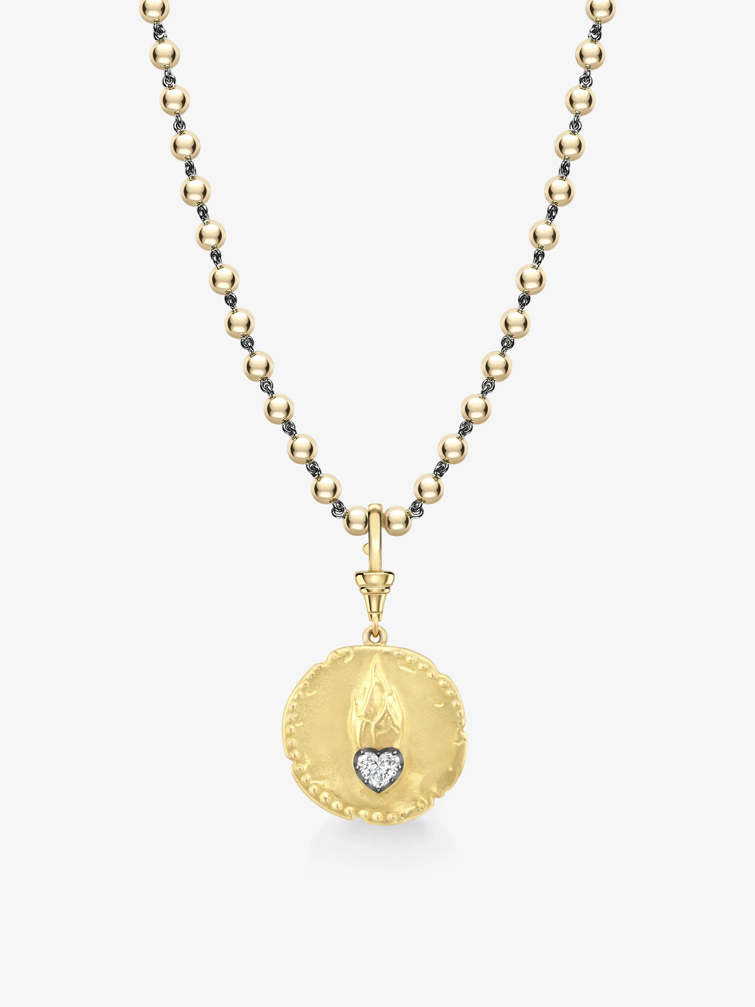 Medallions Wild at Heart Diamond Pendant View 4
