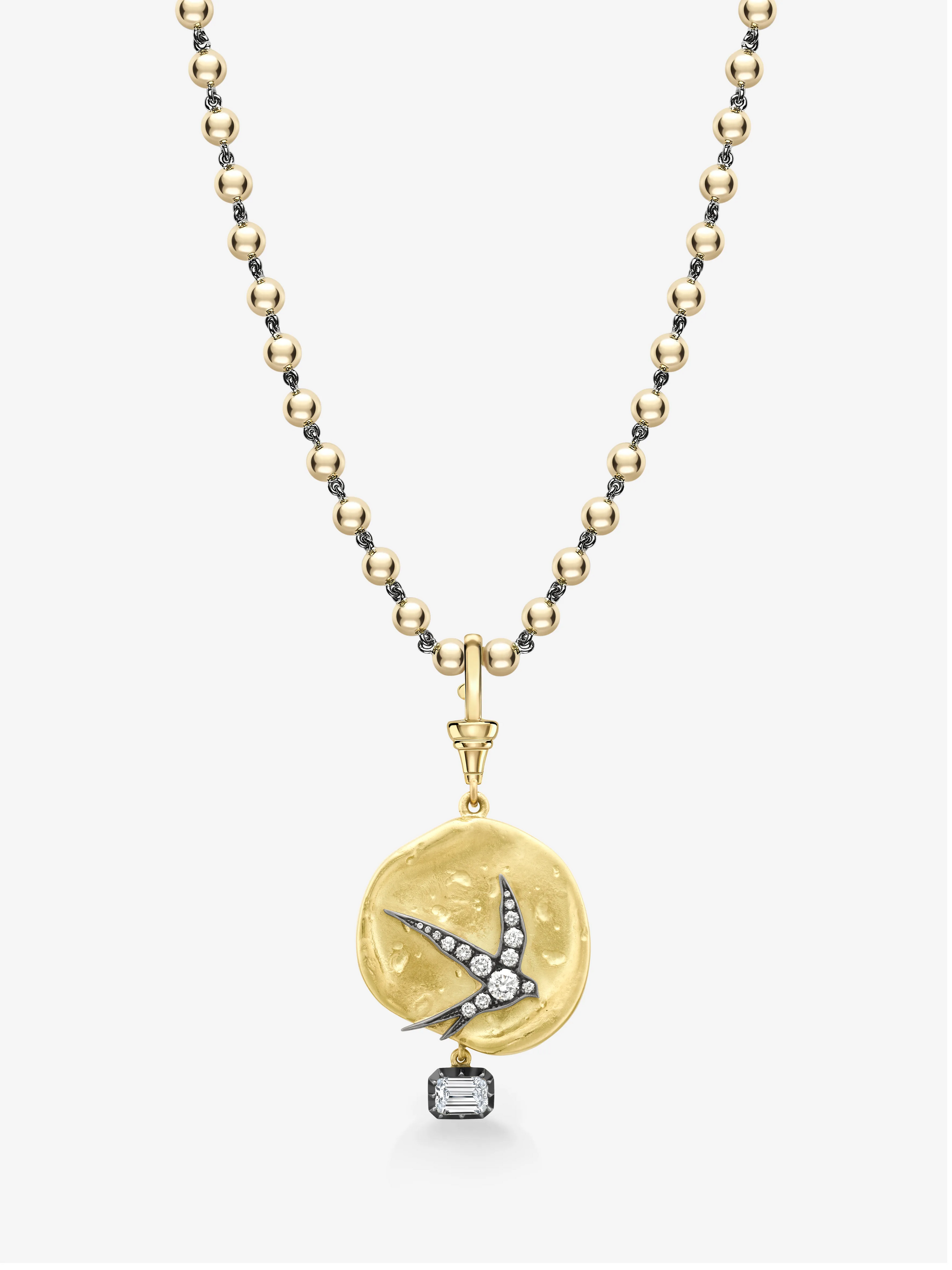Medallions Swallows & Amazons Diamond Pendant View 4