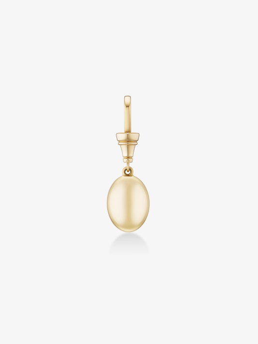 Ball n Chain 3.01ct Oval Diamond Pendant View 4