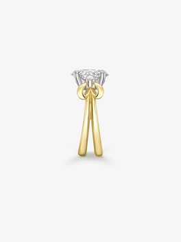 Bows 1.99ct Oval Cut Diamond Ring