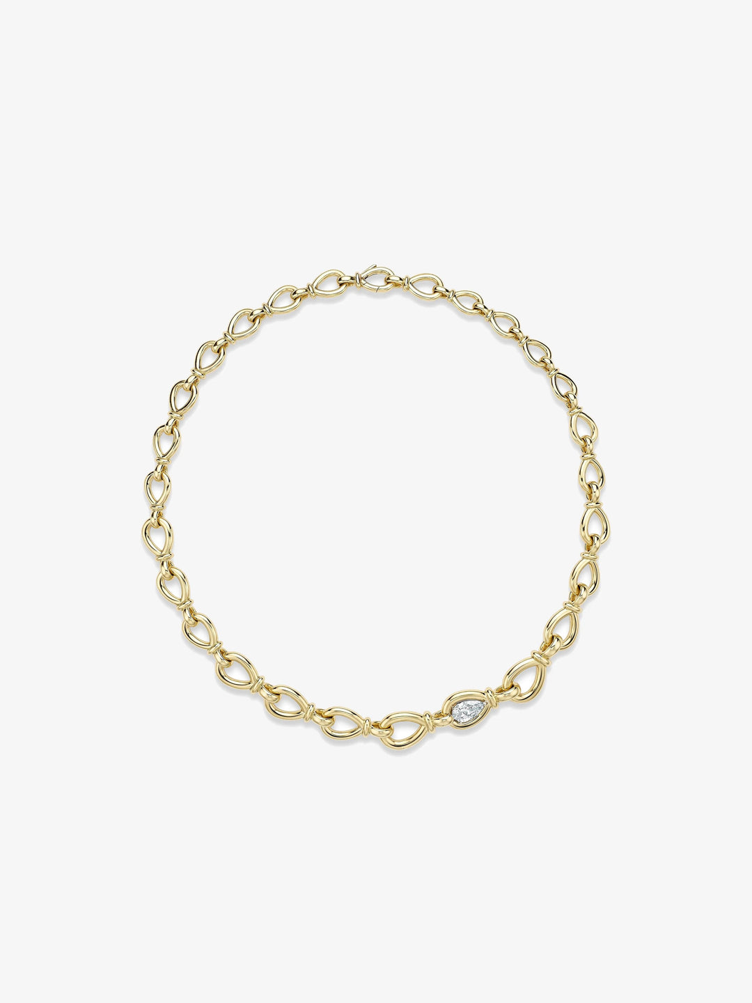 Arbor Knot Diamond Necklace View 1