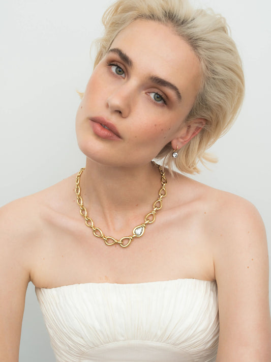 Arbor Knot Diamond Necklace View 3