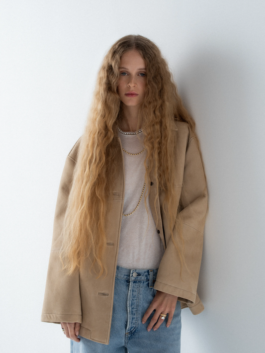 Ball n Chain Yellow Gold Diamond 18" Necklace View 3