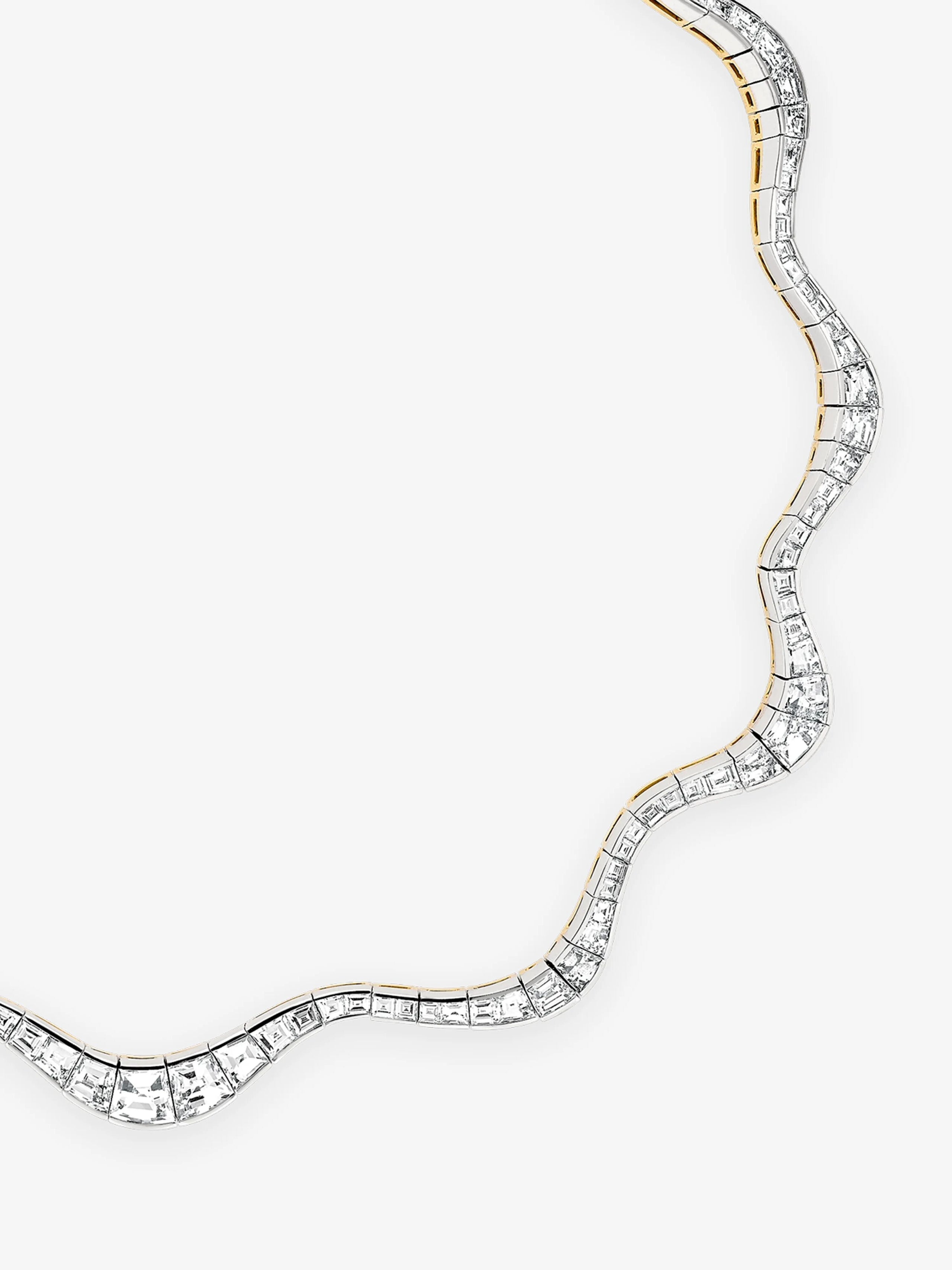 Carmela Diamond Spaghetti Necklace View 4