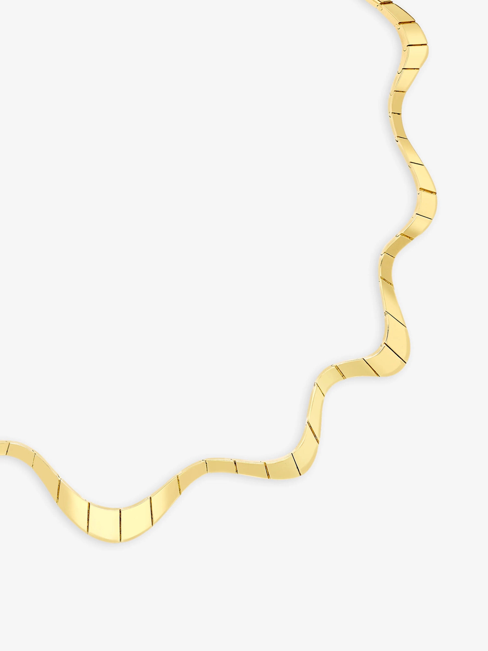 Carmela Gold Spaghetti Necklace View 2