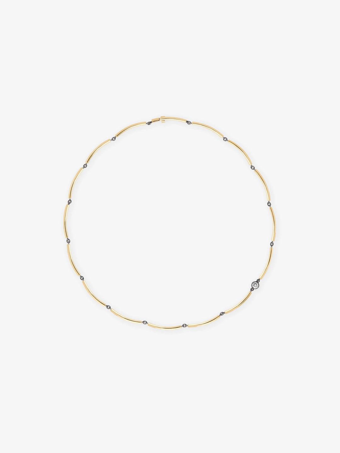 Chi Chi Yellow Gold & Diamond Necklace  View 1