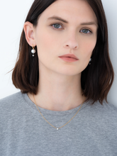 Georgian Cut-Down 0.25ct Diamond & White Gold Pendant Necklace